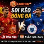 Soi Kèo Bóng Đá Tây Ban Nha vs Cape Verde, 23h00 Ngày 15/6/2026