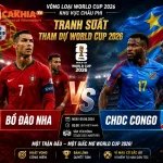 Soi Kèo Bóng Đá Bồ Đào Nha vs CHDC Congo, 00h00 Ngày 18/6/2026